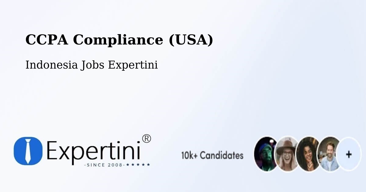 CCPA Privacy Rights & Compliance Notice – Sofifi - Indonesia Jobs Expertini